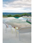 Table basse de jardin ø48x43 cm ALIZÉ - FERMOB