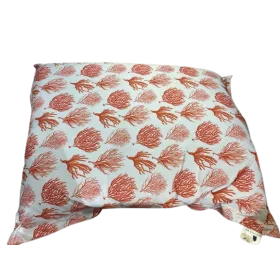 Pouf de jardin CORAIL ROUGE 140x180x15 cm - PÔDEVACHE