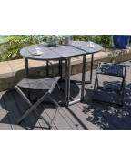 Ensemble table de balcon / 2 places - PROLOISIRS
