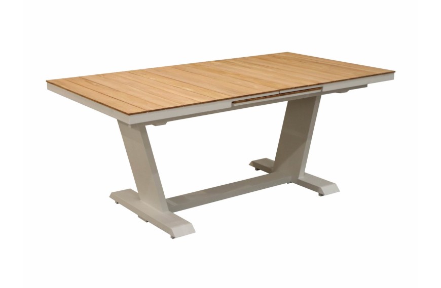 Table de jardin extensible AMBER 180-240x100 cm / 8-10 places - OCEO