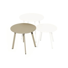 Table basse de jardin MASSAÏ Ø45xH39cm - PROLOISIRS