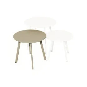 Table basse de jardin MASSAÏ Ø45xH39cm - PROLOISIRS