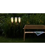 Lot 3 Lampes de jardin solaire PRET A RACKET - FATBOY