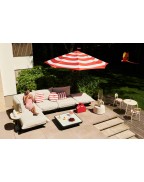 Canapé de jardin MODULE ANGLE PALETTI - FATBOY