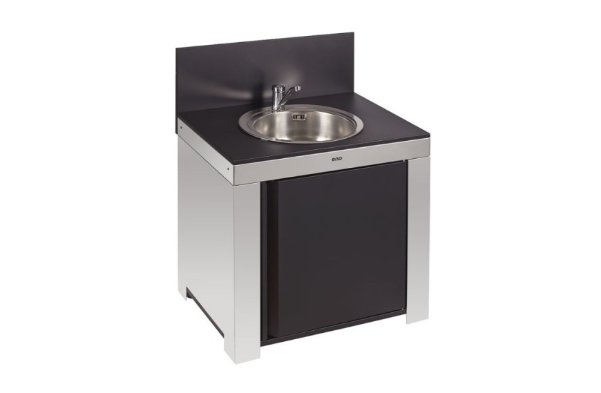 Cuisine d'extérieur MODULO ÉVIER / NOIR INOX - ENO