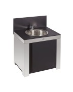 Cuisine d'extérieur MODULO ÉVIER / NOIR INOX - ENO