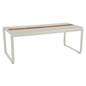 Table avec rangement 196 x 90 cm BELLEVIE / 8 places - FERMOB