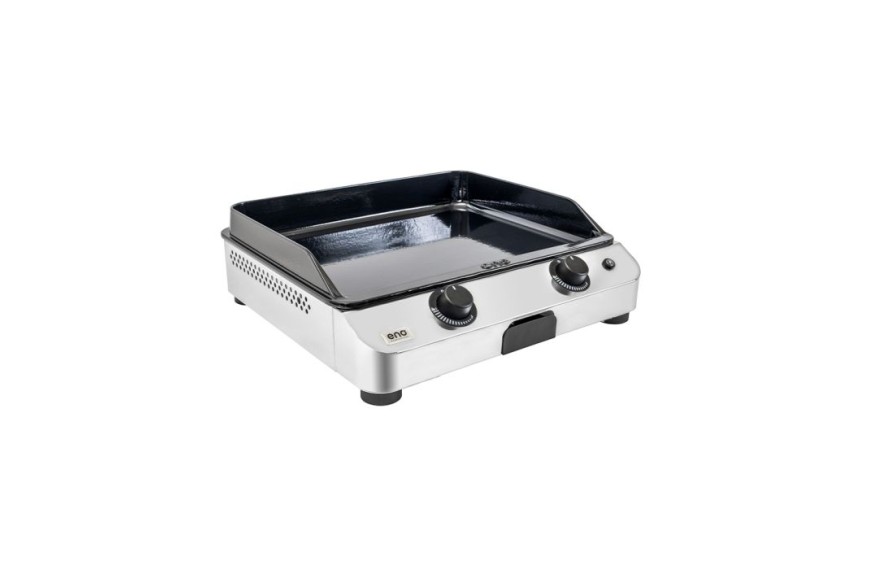 Plancha à gaz FUSION 60 Inox / 2 brûleurs - ENO