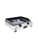 Plancha à gaz FUSION 60 Inox / 2 brûleurs - ENO