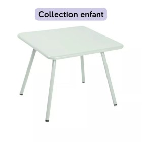Table de jardin enfant 57x57xH47 cm LUXEMBOURG KID - FERMOB