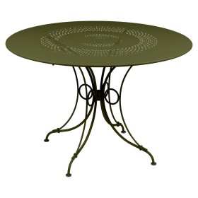 Table à manger Diam 117cm collection 1900 de FERMOB chez Latour