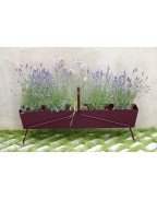 Jardinière longue BASKET 54 x 119 x 25 cm  40 L -  FERMOB