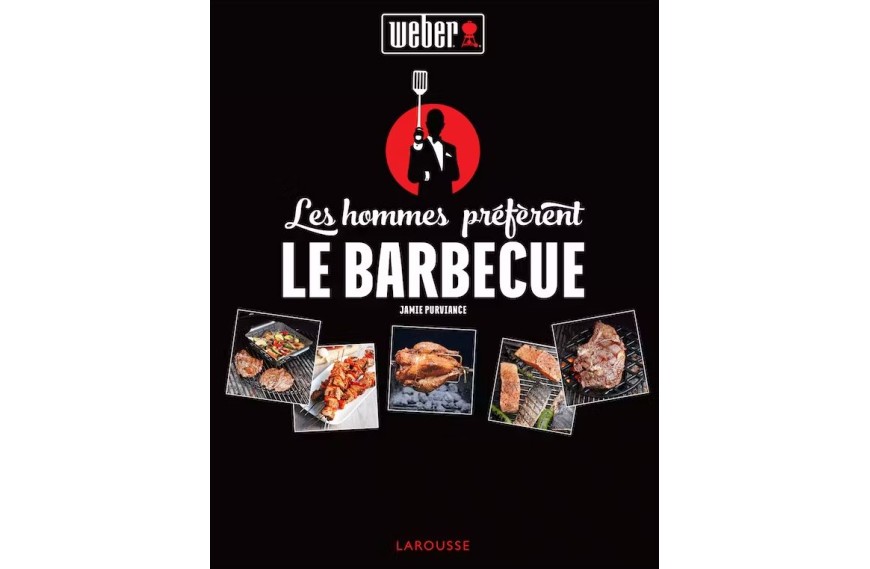 Livre de recettes "Les hommes Préfèrent le barbecue" - WEBER