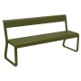 Banc de jardin à dossier 161x81 cm BELLEVIE / 3 places - FERMOB
