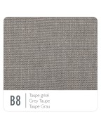 Fauteuil bas de jardin coussins TAUPE GRISÉ BELLEVIE / 1 place - FERMOB