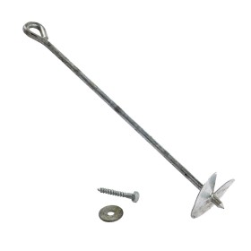 Ancrage à visser balançoire - KBT Ancrage à visser pour balançoire KBT en acier galvanisé avec plaque coupante et quincaillerie incluse