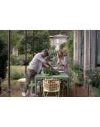 Table de jardin extensible BIARRITZ 200/300x100 cm / 14 places - FERMOB
