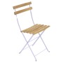 Chaise pliante de jardin BISTRO NATUREL - FERMOB