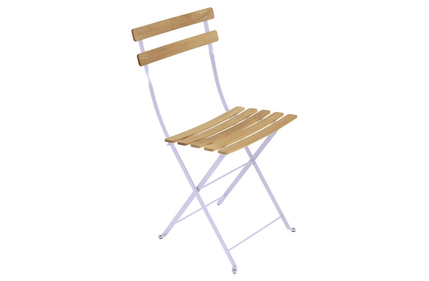 Chaise pliante de jardin BISTRO NATUREL - FERMOB