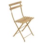 Chaise pliante de jardin BISTRO NATUREL - FERMOB