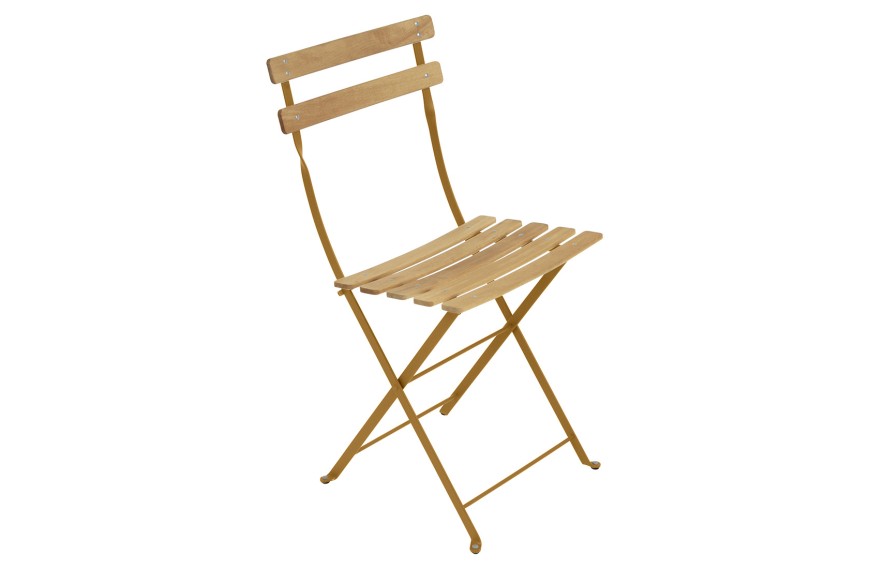 Chaise pliante de jardin BISTRO NATUREL - FERMOB