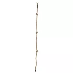 Corde à nœuds pour balançoire KBT avec anneaux galvanisés pour portique enfants