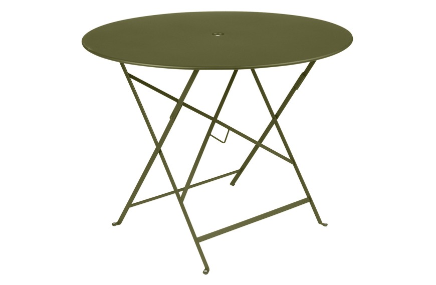 Table pliante de jardin Ø96 cm BISTRO / 5 places - FERMOB