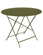 Table pliante de jardin Ø96 cm BISTRO / 5 places - FERMOB