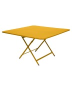 Table pliante de jardin 128 x 128 cm CARACTERE / 8 places - FERMOB