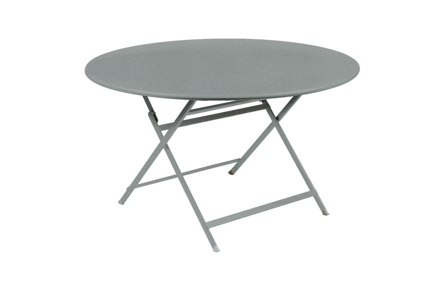 Table pliante de jardin ronde Ø128 cm CARACTERE / 8 places - FERMOB