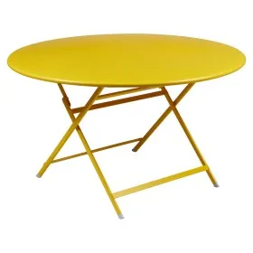 Table pliante de jardin ronde Ø128 cm CARACTERE / 8 places - FERMOB