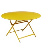 Table pliante de jardin ronde Ø128 cm CARACTERE / 8 places - FERMOB