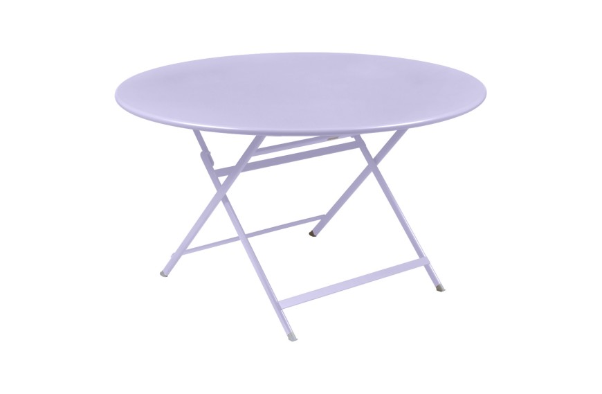 Table pliante de jardin ronde Ø128 cm CARACTERE / 8 places - FERMOB