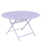 Table pliante de jardin ronde Ø128 cm CARACTERE / 8 places - FERMOB
