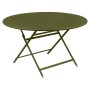 Table pliante de jardin ronde Ø128 cm CARACTERE / 8 places - FERMOB