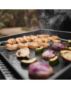 Plancha à gaz SLATE GP 43 cm Weber avec plaque en fonte émaillée et diffusion uniforme de la chaleur