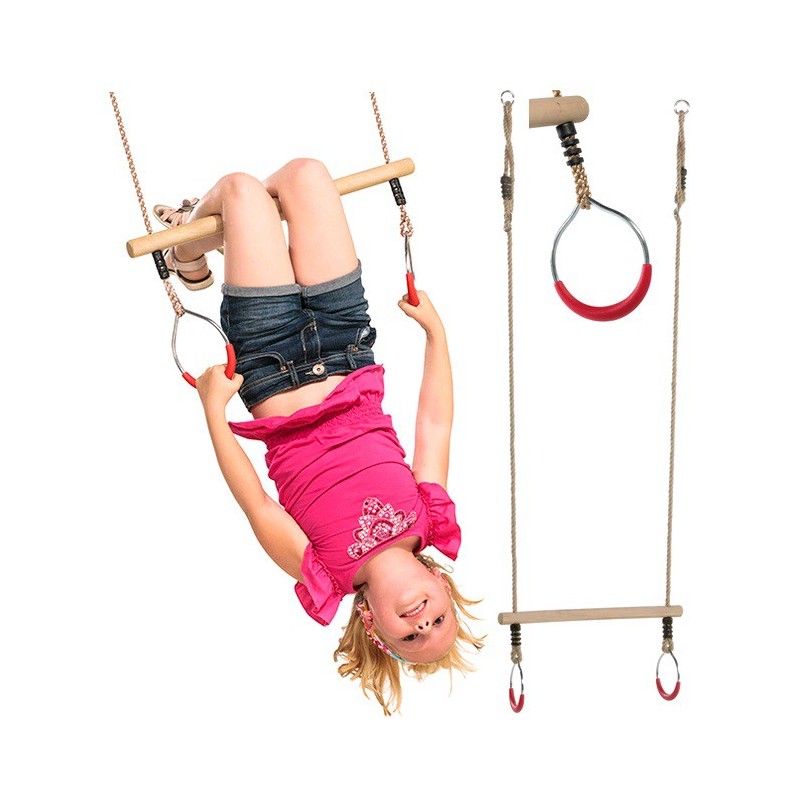 Trapeze En Bois Avec Anneaux Kbt Trapeze En Bois Avec Anneaux Kbt