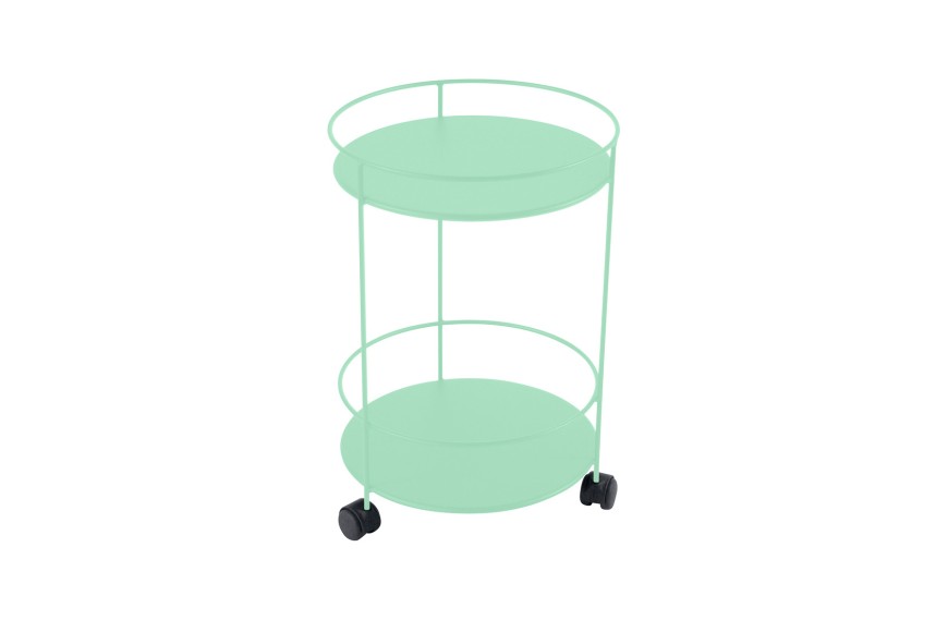 Guéridon à roulette Guinguette Ø40cm - FERMOB