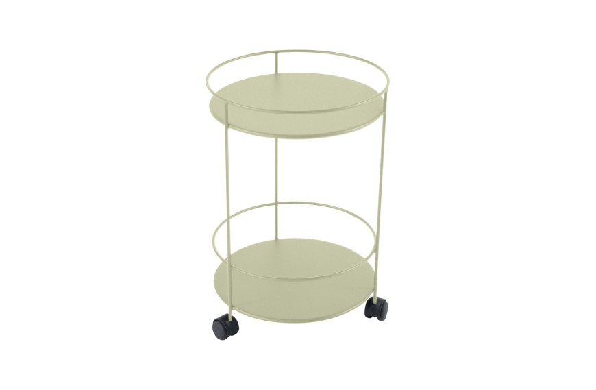 Guéridon à roulette Guinguette Ø40cm - FERMOB