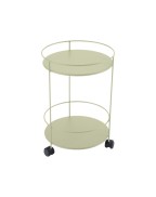 Guéridon à roulette Guinguette Ø40cm - FERMOB