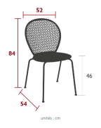 Chaise de jardin LORETTE - FERMOB