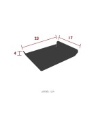 Plateau en métal ALTO 23x17 cm - FERMOB
