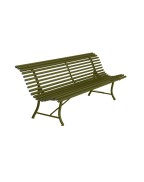 Banc de jardin LOUISIANE 200x72 cm / 4 places - FERMOB