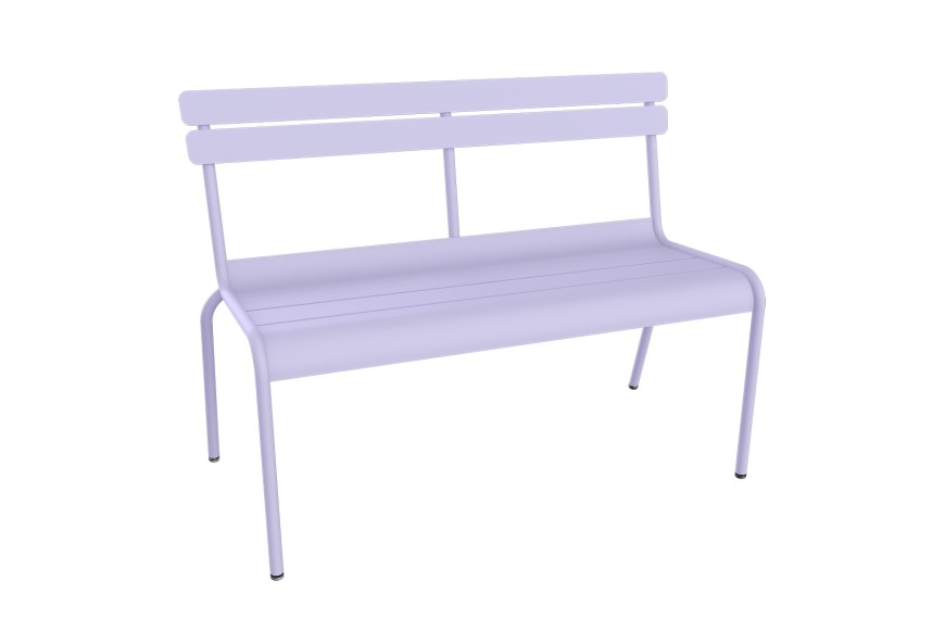 Banc de jardin avec dossier LUXEMBOURG / 3 places - FERMOB