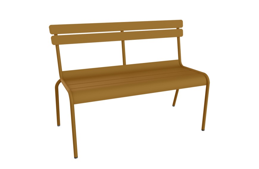 Banc de jardin avec dossier LUXEMBOURG / 3 places - FERMOB