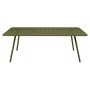 Table de jardin 207x100 cm LUXEMBOURG / 8 places - FERMOB