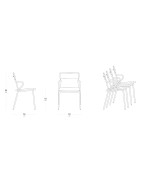 Fauteuil de jardin ANCÔNE Noir Sunbrella - LAFUMA MOBILIER