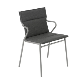 Fauteuil ANCÔNE Gris / tissu Hedona - LAFUMA MOBILIER