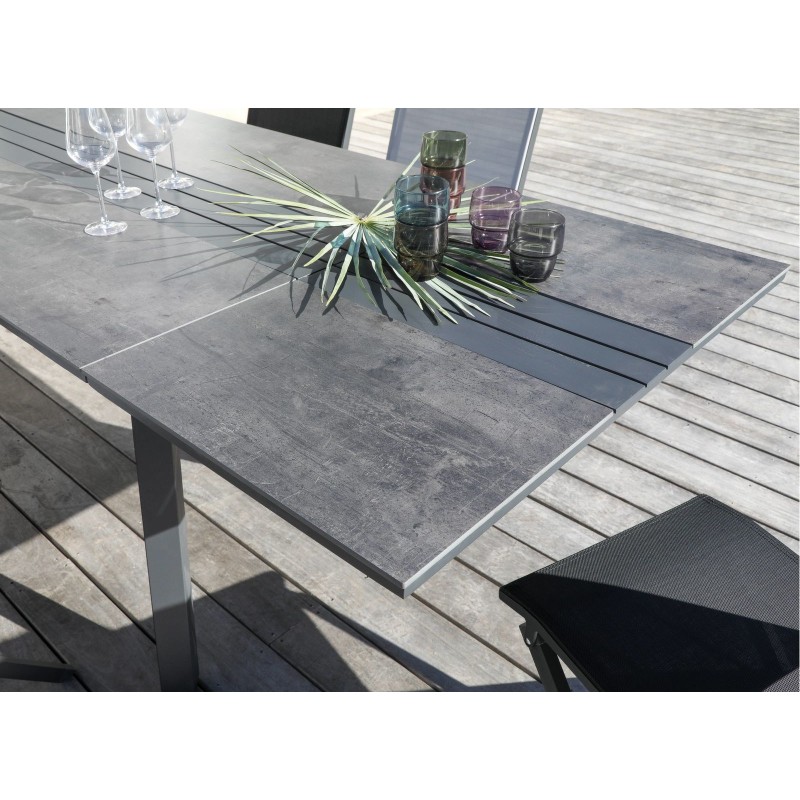 Table de jardin ZOZA 250x90 cm 10 places PROLOISIRS Latour Mobilier