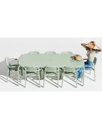 Table de jardin 220x99x76 cm TONI TABLO / 8 places - FATBOY